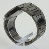 Reloj gun color con 2 manecillas y dial gun color con fecha