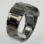 Reloj gun color con 2 manecillas y dial gun color con fecha