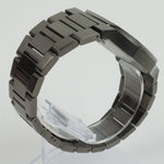 Reloj gun color con 2 manecillas y dial gun color con fecha