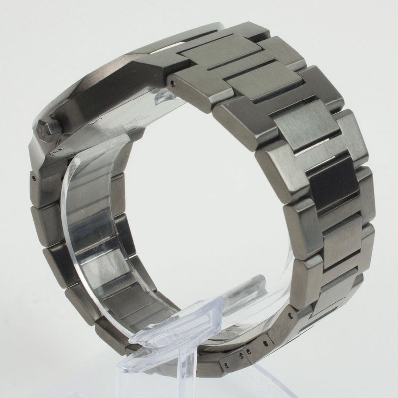 Reloj gun color de 2 manecillas y dial gun color