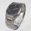 Reloj gun color con 3 manecillas gun color y dial negro con fecha
