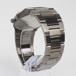 Reloj gun color con 3 manecillas gun color y dial negro con fecha