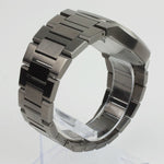 Reloj gun color con 3 manecillas gun color y dial negro