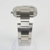Reloj plateado con 3 manecillas y dial plateado